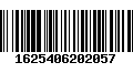 Código de Barras 1625406202057