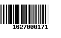 Código de Barras 1627000171