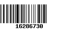 Código de Barras 16286730