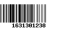 Código de Barras 1631301238