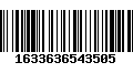 Código de Barras 1633636543505