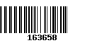 Código de Barras 163658