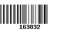 Código de Barras 163832