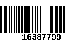 Código de Barras 16387799