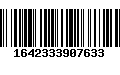 Código de Barras 1642333907633