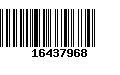 Código de Barras 16437968