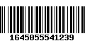 Código de Barras 1645055541239