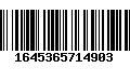 Código de Barras 1645365714903