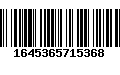 Código de Barras 1645365715368