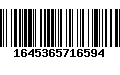 Código de Barras 1645365716594