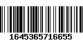 Código de Barras 1645365716655