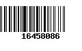 Código de Barras 16458086