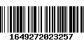 Código de Barras 1649272023257