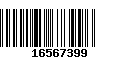 Código de Barras 16567399