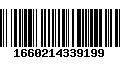 Código de Barras 1660214339199