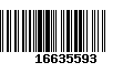 Código de Barras 16635593