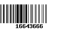 Código de Barras 16643666