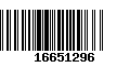 Código de Barras 16651296