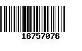 Código de Barras 16757076