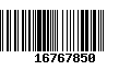 Código de Barras 16767850