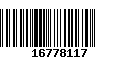 Código de Barras 16778117