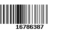 Código de Barras 16786387