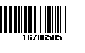 Código de Barras 16786585