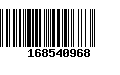 Código de Barras 168540968