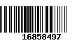 Código de Barras 16858497