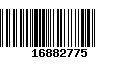 Código de Barras 16882775