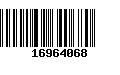 Código de Barras 16964068