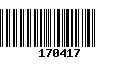 Código de Barras 170417