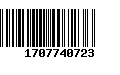 Código de Barras 1707740723