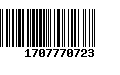 Código de Barras 1707770723