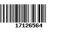 Código de Barras 17126564