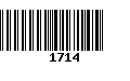 Código de Barras 1714