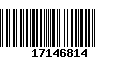 Código de Barras 17146814