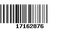 Código de Barras 17162876