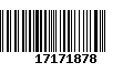 Código de Barras 17171878