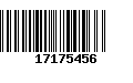 Código de Barras 17175456