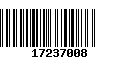 Código de Barras 17237008