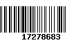 Código de Barras 17278683