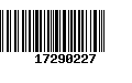 Código de Barras 17290227