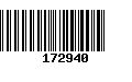 Código de Barras 172940