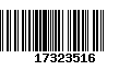 Código de Barras 17323516