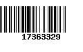 Código de Barras 17363329