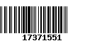 Código de Barras 17371551