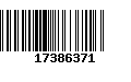 Código de Barras 17386371