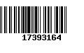 Código de Barras 17393164