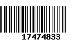 Código de Barras 17474833